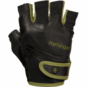 ハービンジャー Harbinger メンズ トレーニンググローブ フレックスフィットグローブ ブラック×グリーン トレーニング用 グローブ