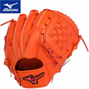 ミズノ MIZUNO メンズ レディース ソフトボール用ウィルドライブ レッド 投手向け サイズ11 右投用 スプレンディッドオレンジ