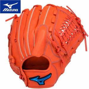 ミズノ MIZUNO メンズ レディース ソフトボール用ウィルドライブ ブルー 投手向け サイズ11 右投用 スプレンディッドオレンジ