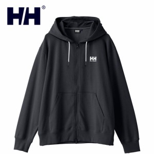 ヘリーハンセン HELLY HANSEN メンズ レディース パーカー HHロゴフルジップスウェットフーディー ブラック HH32409 K HH Logo Full-zip