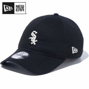 ニューエラ NEW ERA メンズ レディース キャップ 9TWENTY MLB Chain Stitch シカゴ・ホワイトソックス ブラック 13751110 BLK 在庫限り