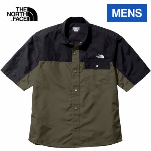 ザ・ノース・フェイス ノースフェイス メンズ 半袖シャツ ショートスリーブヌプシシャツ ニュートープ NR22331 NT S/S Nuptse Shirt