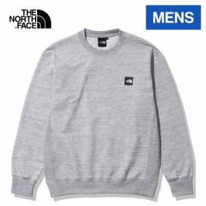 ザ・ノース・フェイス ノースフェイス メンズ トレーナー ヘザーロゴクルー ミックスグレー NT12334 Z Heather Logo Crew 春夏モデル