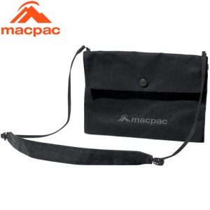 マックパック macpac ウエストバッグ トレックミュゼット ブラック MM81911 K Trek Musette 春夏モデル スモールショルダー バッグ