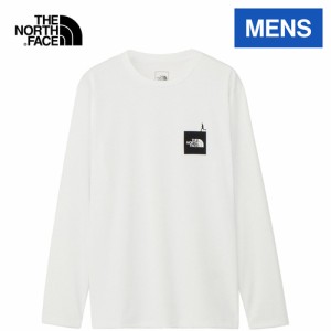 ザ・ノース・フェイス ノースフェイス メンズ 長袖Tシャツ ロングスリーブアクティブマンティー ホワイト NT32480 W L/S Active Man Tee