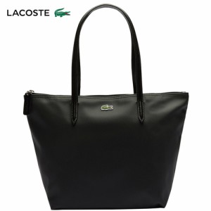 ラコステ LACOSTE L.12.12 プチピケ スモール トートバッグ ブラック NF2037X 000 正規品 トート 通勤 シンプルデザイン ワニ おしゃれ