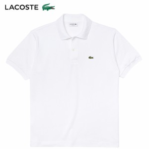 ラコステ LACOSTE メンズ L.12.12 ポロシャツ 無地・半袖 L ホワイト L1212AL 001 春夏モデル 正規品 シンプル 定番 トップス