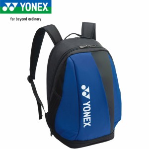 ヨネックス YONEX テニス バッグ バックパック M コバルトブルー BAG2408M 060 2024春夏モデル デイパック リュック ラケット 収納 1本