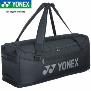 ヨネックス YONEX ダッフルバッグ ブラック BAG2404 007 2024春夏モデル ラケットバッグ 2本 収納 テニス スポーツ バッグ ジム