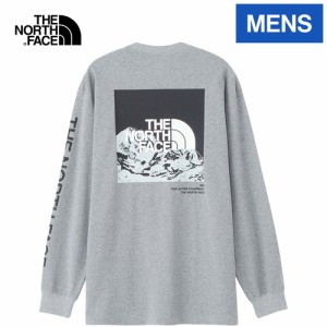 ザ・ノース・フェイス ノースフェイス メンズ 長袖Tシャツ ロングスリーブスリーブグラフィックティー ミックスグレー NT32438 Z L/S