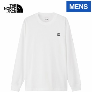 ザ・ノース・フェイス ノースフェイス メンズ 長袖Tシャツ ロングスリーブスモールボックスロゴティー ホワイト NT32441 W L/S Small