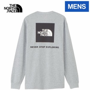 ザ・ノース・フェイス ノースフェイス メンズ 長袖Tシャツ ロングスリーブバックスクエアロゴティー ミックスグレー NT32442 Z L/S Back