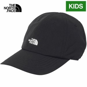 ザ・ノース・フェイス ノースフェイス キッズ 帽子 モビリティーキャップ ブラック NNJ02404 K Kids' Mobility Cap 2024春夏モデル 子供
