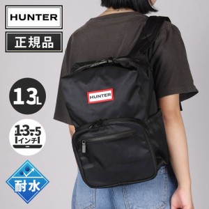 ハンター HUNTER リュックサック ナイロン パイオニア ミディアム トップクリップ バックパック ブラック UBB1530KBM BLK nylon pioneer