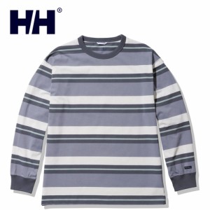 ヘリーハンセン HELLY HANSEN メンズ 長袖Tシャツ ロングスリーブマルチボーダーティー SYグレー HOE32323 SY L/S Multi Border Tee