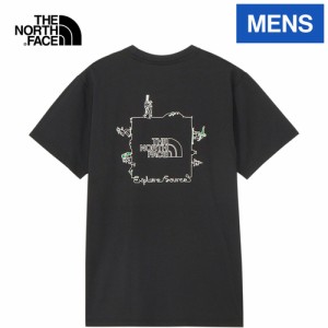 ザ・ノース・フェイス ノースフェイス メンズ 半袖Tシャツ ショートスリーブエクスプロールソースサーキュレーションティー ブラック2