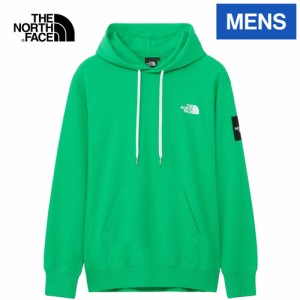 ザ・ノース・フェイス ノースフェイス メンズ パーカー スクエアロゴフーディ オプティックエメラルド NT12333 OE Square Logo Hoodie