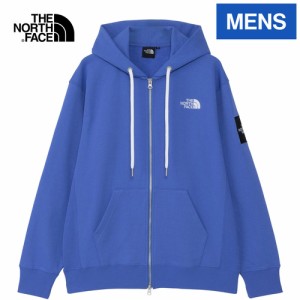 ザ・ノース・フェイス ノースフェイス メンズ パーカー スクエアロゴフルジップ ソーラーブルー NT12335 SO Square Logo Full Zip