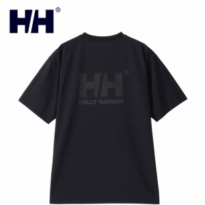ヘリーハンセン HELLY HANSEN メンズ レディース 半袖Tシャツ ショートスリーブ HHウェーブロゴティー ブラック HH62409 K S/S HH Wave