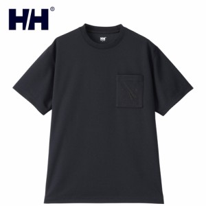 ヘリーハンセン HELLY HANSEN メンズ レディース 半袖シャツ ショートスリーブツインセイルティー ブラックシングルカラー HH62400 US