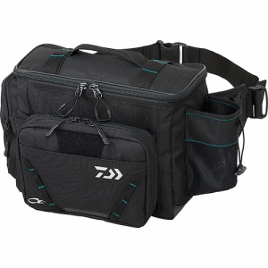 ダイワ DAIWA フィッシング エメラルダス ヒップバッグ（D） ブラック KJ20YI5 BK EMERALDAS HIP BAG（D） お得 釣り ウエストバッグ