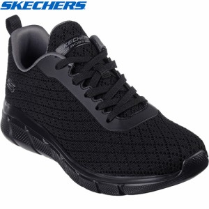 スケッチャーズ SKECHERS レディース スニーカー BOBS B FLEX-QUICK PIVOT ブラック 117328 BBK 母の日 2024春夏モデル シューズ 靴