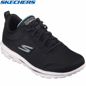 スケッチャーズ SKECHERS レディース ウォーキングシューズ GO WALK TRAVEL-FUN JOURNEY ブラック/アクア 124985 BKAQ 2024春夏モデル