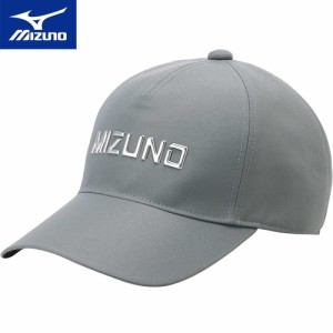 ミズノ MIZUNO メンズ ゴルフウェア 帽子 ロゴツイルキャップ グレー E2MW2502 05 キャップ ゴルフ ウェア アクセサリ スポーツ