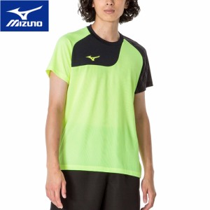 ミズノ MIZUNO メンズ レディース Tシャツ ネオライム 32MAA120 31 半袖 トップス トレーニング スポーツ ウェア 部活 練習