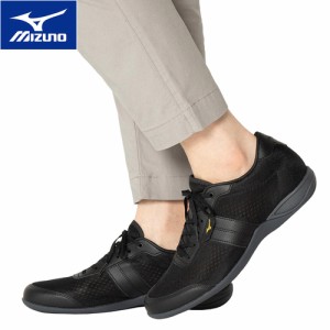 ミズノ MIZUNO メンズ レディース ウォーキングシューズ WAVE COOL ブラック B1GE2131 09 ウォーキング カジュアル シューズ 靴