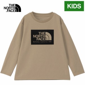 ザ・ノース・フェイス ノースフェイス キッズ Tシャツ ロングスリーブTNFバグフリーグラフィックティー ケルプタン NTJ32440 KT L/S TNF