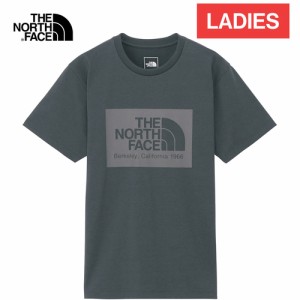 ザ・ノース・フェイス ノースフェイス レディース 半袖Tシャツ ショートスリーブカリフォルニアロゴティー アスファルトグレー NTW32453