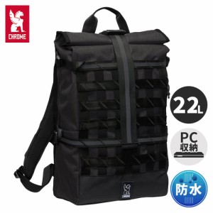 クローム CHROME リュックサック バラージ 22L パック ブラック BG367 BK BARRAGE 22L PACK 2024新作 バッグ リュック 通勤通学 PC収納