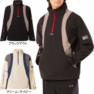 オークリー OAKLEY メンズ アイコン シェイプ プルオーバー ジャケット FOA406419 ICON SHAPE PULLOVER JACKET アウター ハーフジップ