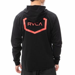 ルーカ RVCA メンズ ヘックス ラッシュガード サーフ フーディ BBR BE041800 HEX LS SURF HOODIE 2024春夏モデル 長袖 ジップアップ