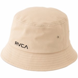 ルーカ RVCA メンズ バケットハット クリーム BE041930 CRE BUCKET HAT 2024春夏モデル 帽子 ハット バケハ 日よけ 紫外線対策 シンプル