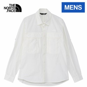 ザ・ノース・フェイス ノースフェイス メンズ 長袖シャツ ラッスルキャノピーシャツ オフホワイト NR12302 OW Rustle Canopy Shirt