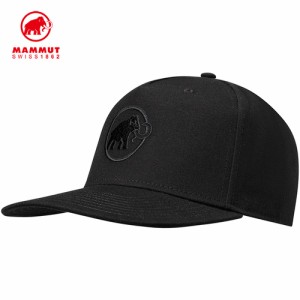 マムート MAMMUT メンズ マッソーネ キャップ ブラック/ブラック 1191-00640 0052 Massone Cap 帽子 アウトドア ハイキング ピクニック