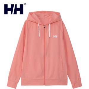 ヘリーハンセン HELLY HANSEN メンズ レディース ロングスリーブフルジップフーディラッシュガード シアーオレンジ HH82405 SO L/S