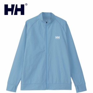 ヘリーハンセン HELLY HANSEN メンズ レディース ロングスリーブフルジップラッシュガード ペールブルー HH82406 PB L/S Full-zip