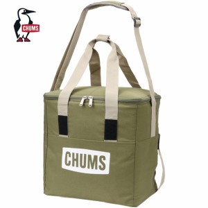 クーラーボックス チャムス ロゴ ソフトクーラーバッグ カーキ CH60-3761 M022 CHUMS Logo Soft Cooler Bag 2024春夏モデル 保冷バッグ