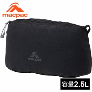 マックパック macpac クレセントポーチM ブラック MM92401 K Crescent Pouch M 2024春夏モデル ポーチ 小物入れ 化粧ポーチ 旅行 整理