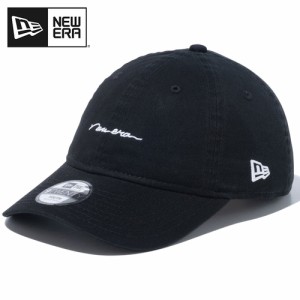 ニューエラ NEW ERA キッズ 帽子 Youth 9TWENTY Handwritten Logo ブラック 14111958 BLK 2024春夏モデル キャップ 子供 親子コーデ