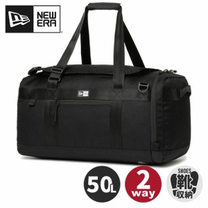 ニューエラ NEW ERA メンズ レディース クラブ ダッフルバッグ 50L 2Way ブラック 14108406 BLK ボストンバック 旅行 トラベル 部活