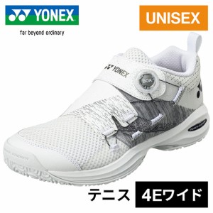 ヨネックス YONEX メンズ レディース テニスシューズ パワークッションコンフォート ワイド ダイヤル5 GC ホワイト SHTCWD5G 11
