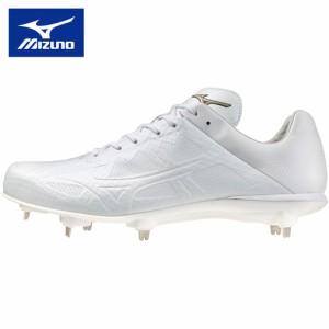 ミズノ MIZUNO メンズ レディース 野球 スパイク グローバルエリート ライトレボエリート2 ホワイト×ホワイト 11GM2410 01 LR ELITE2