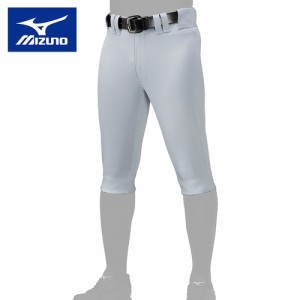 ミズノ MIZUNO メンズ レディース 野球ウェア ユニフォームパンツ パンツ ショートフィットタイプ グレー 12JDBU48 05 ユニフォーム