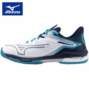 ミズノ MIZUNO メンズ レディース テニスシューズ ウエーブエクシードツアー 6 OC オムニ クレー 砂入り人工芝