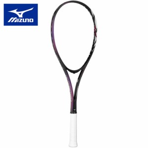 ミズノ MIZUNO ソフトテニス ラケット アクロスピード S-05 ブラック×ロイヤルマゼンタ 63JTN3A6 64 ACROSPEED S-05 未張上げ