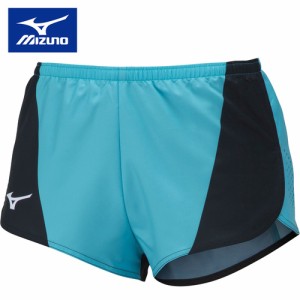 ミズノ MIZUNO メンズ 陸上ウェア ショートパンツ MTCレーシングパンツ ライトブルー×ブラック U2MBA003 27 陸上競技 短パン 半ズボン